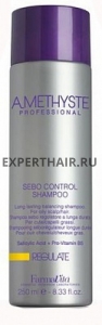 Farmavita AMETHYSTE Regulate sebo control shampoo  Шампунь для жирной кожи головы 1000 мл