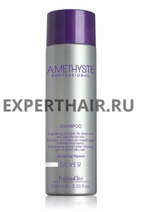 Farmavita AMETHYSTE Silver shampoo Шампунь для светленных и седых волос 250 мл